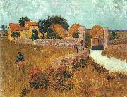 Vincent Van Gogh Farmhouse in Provence oil painting artist